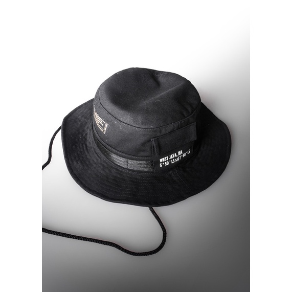 TOPI PHILLIPWORKS EQUADOR BLACK HAT ORIGINAL PHILLIP WORKS