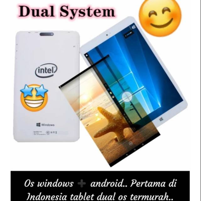 TABLET PC DUAL OS WINDOWS + ANDROID WITH HDMI NEW RAM 2GB ROM 32GB WINDOWS 10 + OS 5.1 WARRANTY 1TH