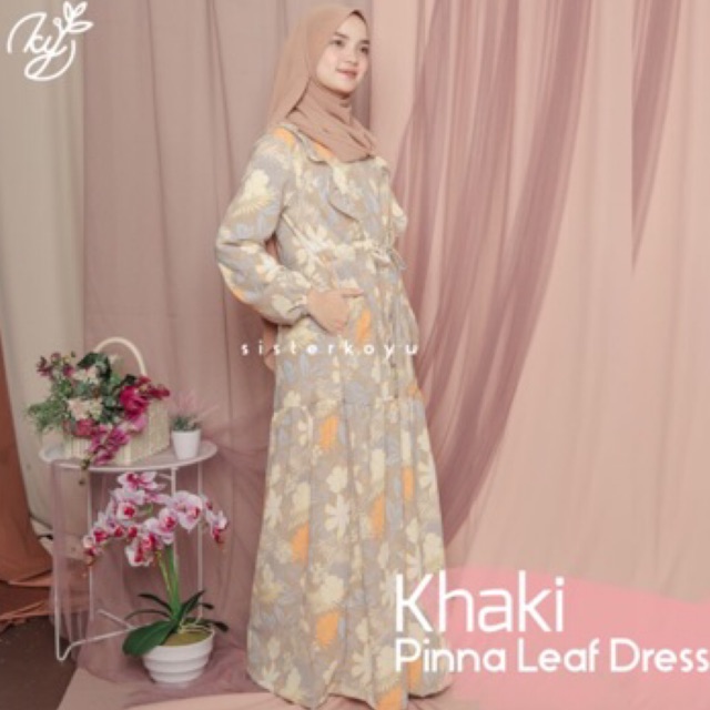 Pinna leaf dress by Koyu XL