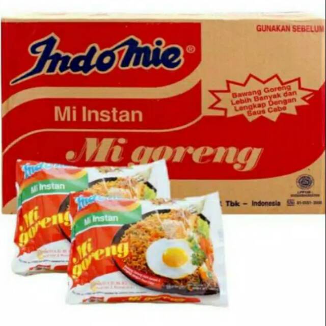 

Indomie goreng 1 karton isi 40 bungkus VIA GRAB / GOJEK!! BURUAN ORDER!!!