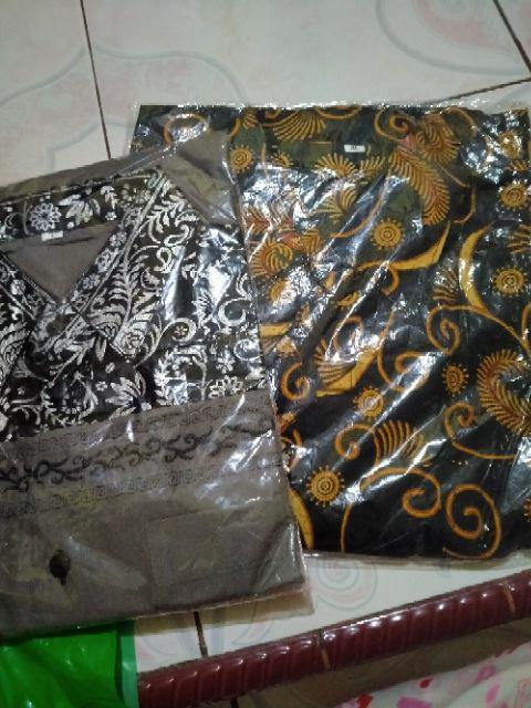 Bswart Batik Hrb026 Kenongo Hem Pendek Padi Pekalongan M L Xl Batik Pria Murah
