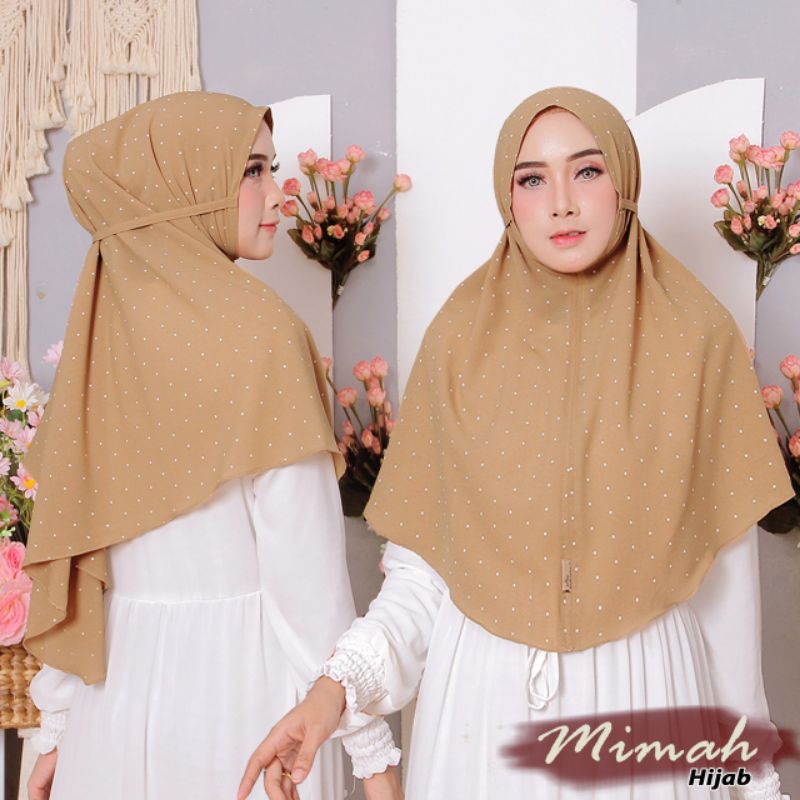 BERGO POLKADOT MIMAH Hijab