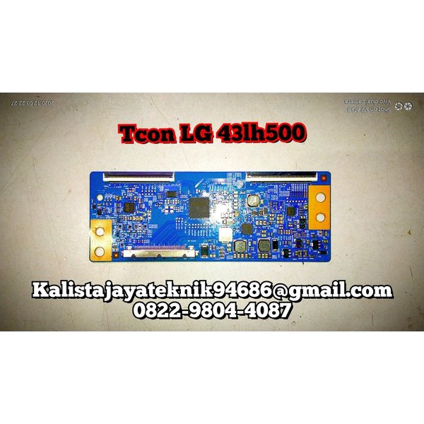 Spesial t con logic tv led lg 43lh500d Berkualitas