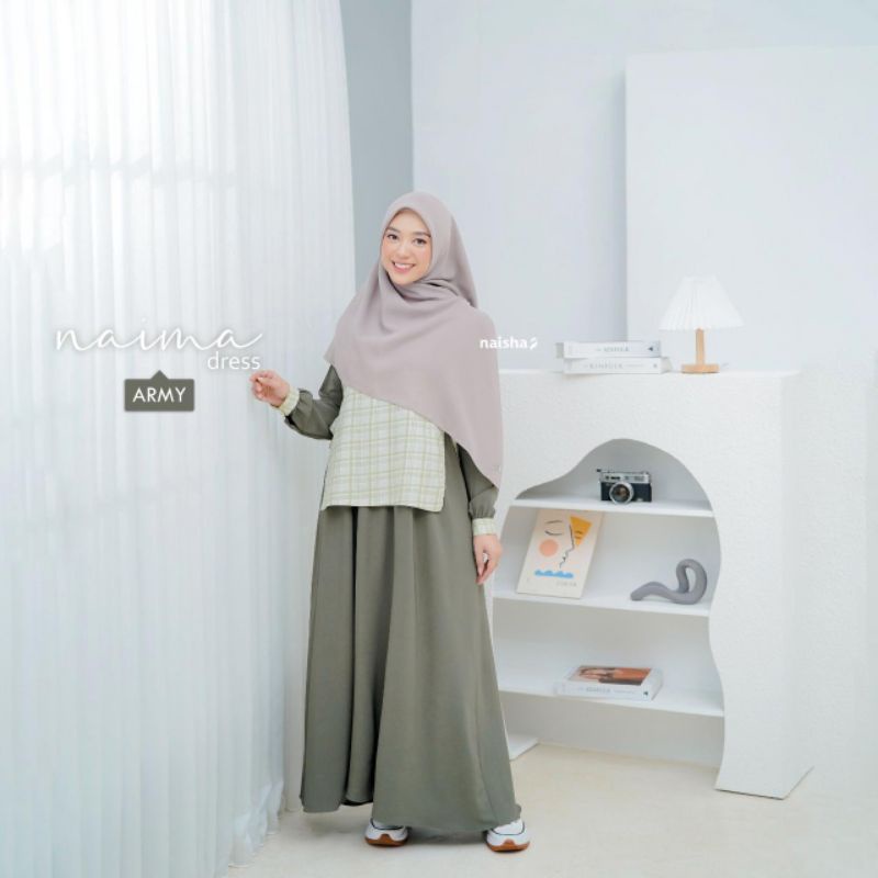 DRESS NAIMA || NAISHA HIJRAH