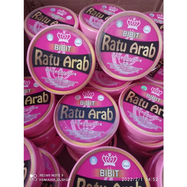 BIBIT RATU ARAB 100% ORIGINAL/LOTION RATU ARAB/HANDBODY RATU ARAB (kemasan baru)