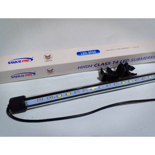 Lampu Celup 3 Warna 60cm Sakkai Pro SP 60 cm LED T4 Aquarium Akuarium