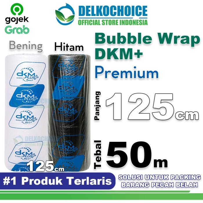 

Wraping Plastik Bubble Wrap 125Cm X 50M Premium Dkmplus Bubblewrap Gojek /Roll