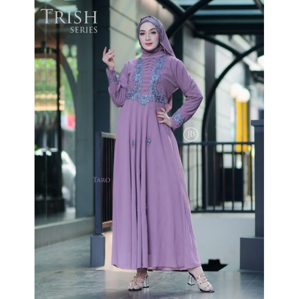 FASHION MUSLIM // TRISH SERIES DRESS //KODE JB