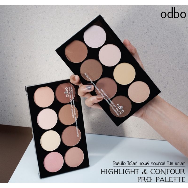 ODBO Highlight And Contour Palette