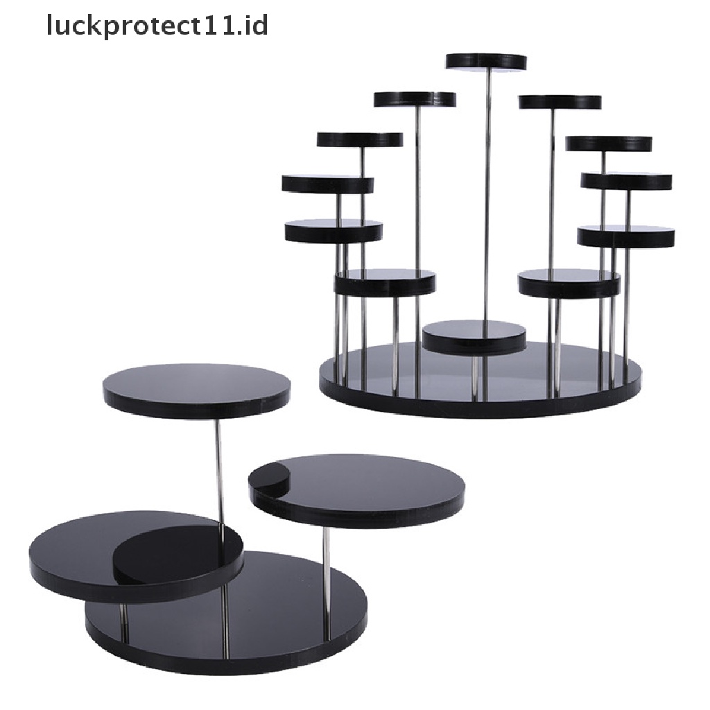 &lt; Luckprotect11.Id &gt; Stand Display Cupcake Bahan Akrilik Untuk Dekorasi Pesta