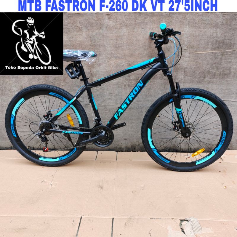 Sepeda Gunung MTB FASTRON F-260 DK VT 27'5Inch 3X7Sp