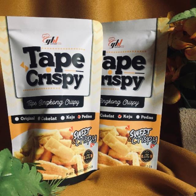 Tape Crispy(250 g)aneka rasa