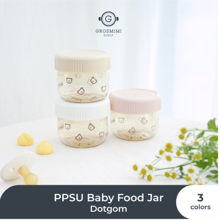 GROSMIMI PPSU DOTGOM Baby Food Jar