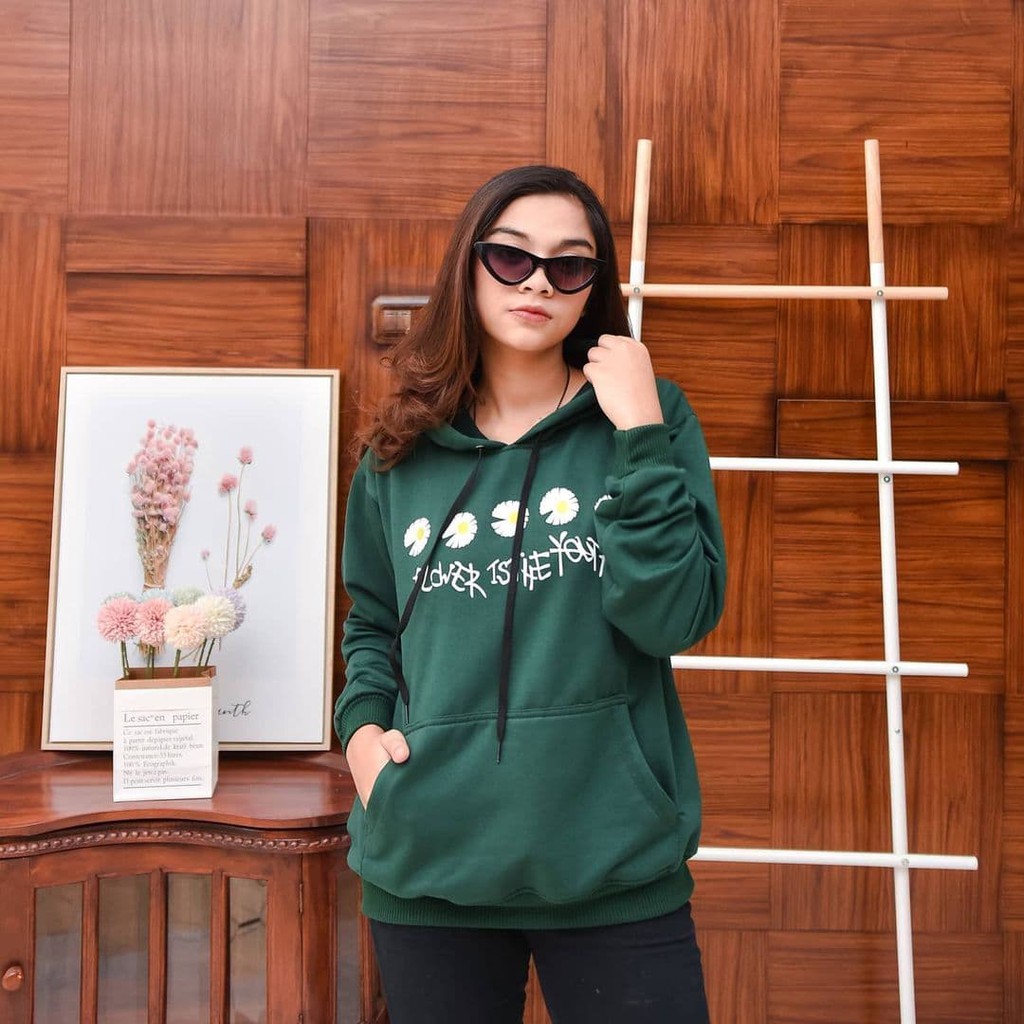 Nara Grosir - Flower Is The Youth l Sweater Pria dan Wanita Terbaru