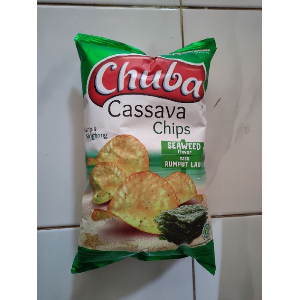 CHUBA cassava chips balado / rumput laut / BBQ  140 gram