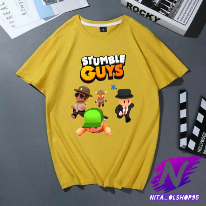 kaos anak stumble guys terbaru baju stumble guys