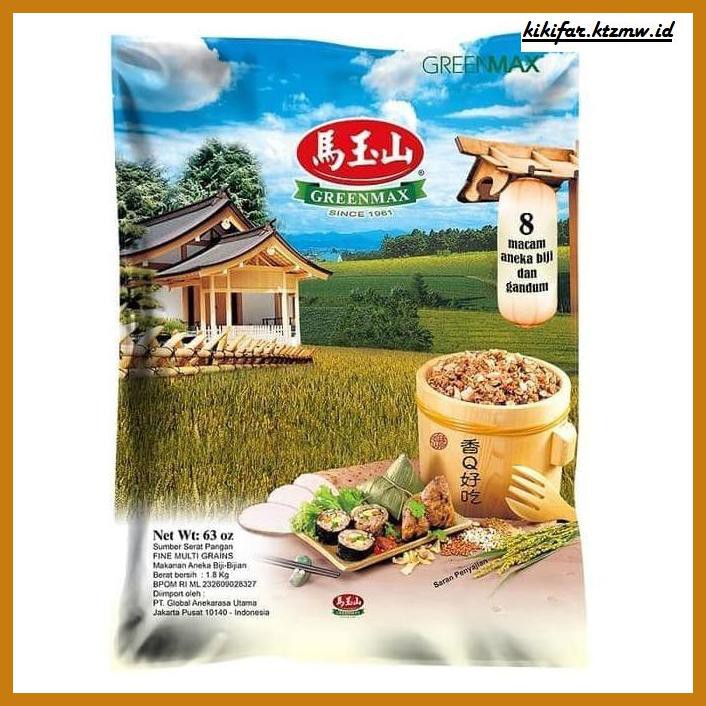 

ANEKA-BERAS- GREENMAX FINE MULTIGRAIN RICE 1.8KG -BERAS-SEHAT.