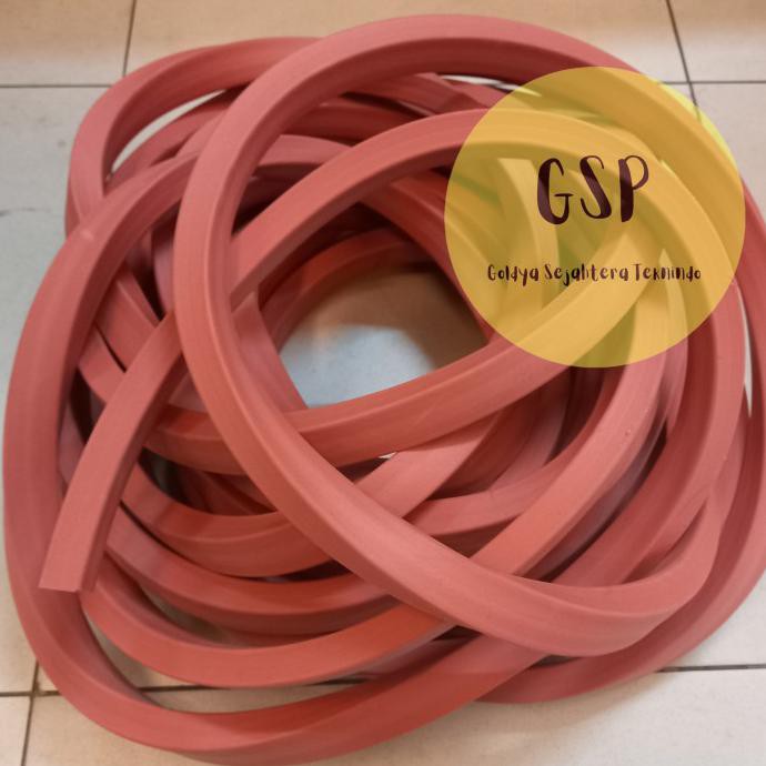 Sponge Silicone Cord 10mm x 10mm - Seal Karet Silicon (meteran)