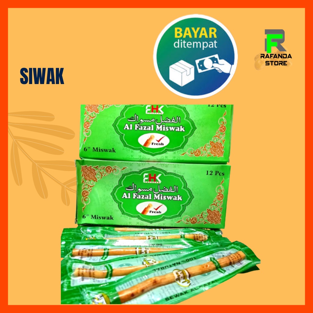 Siwak / Miswak Al Fazal Original