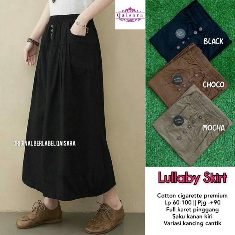 Bawahan wanita-rok wanita model lullaby skirt by Qaisara-1
