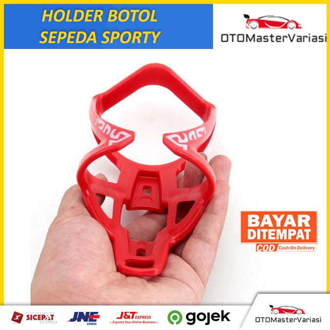 Dudukan Botol Sepeda Model Sporty Holder Botol Sepeda Model Jaring Sporty Dudukan Botol Sepeda MTB