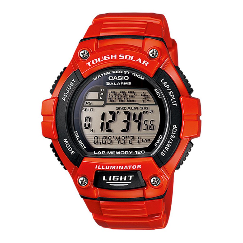 Casio Digital Tough Solar W S220C Original Bagus