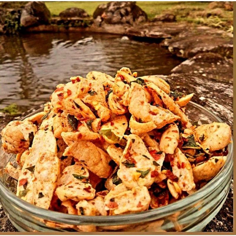 

Otak otak kriuk pedas daun jeruk 100gram