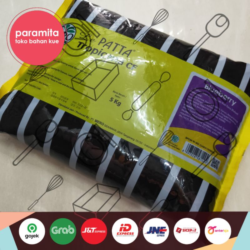 Lepatta Selai Blueberry / Strawberry 5kg