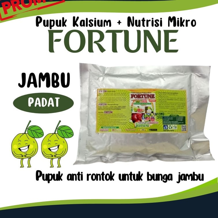 Pupuk Buah Jambu Booster Cepat Berbuah, Pupuk Kalsium Buah Anti Rontok