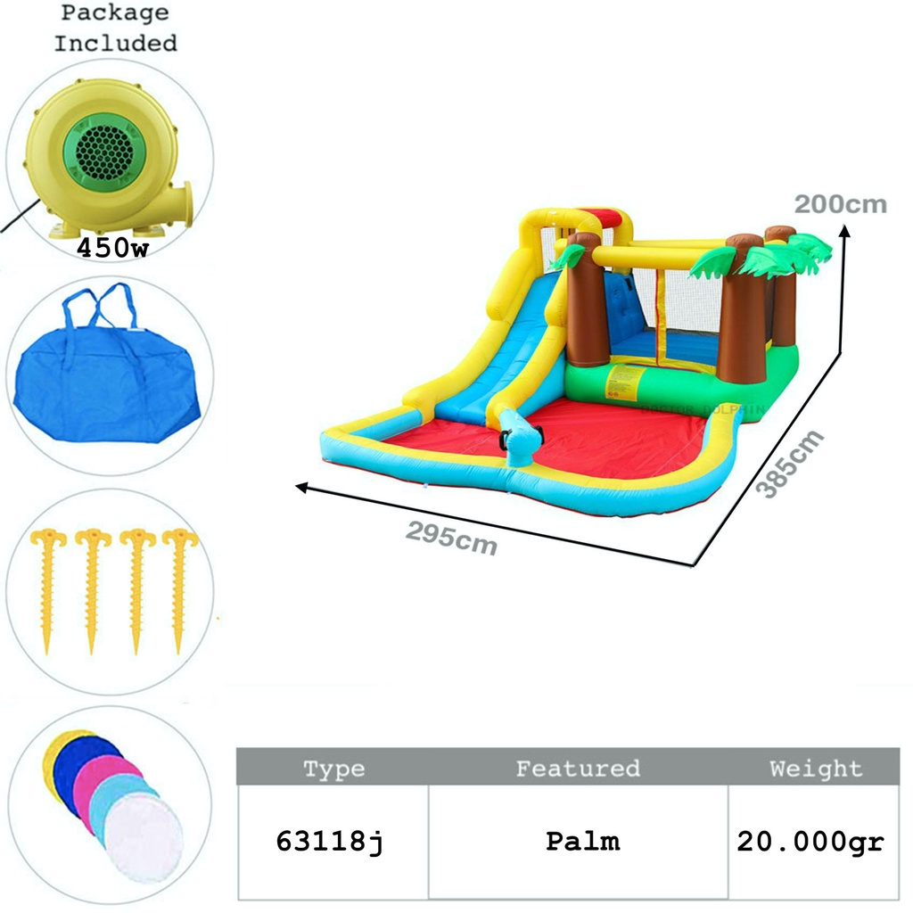 bouncy castle 63118J Palm