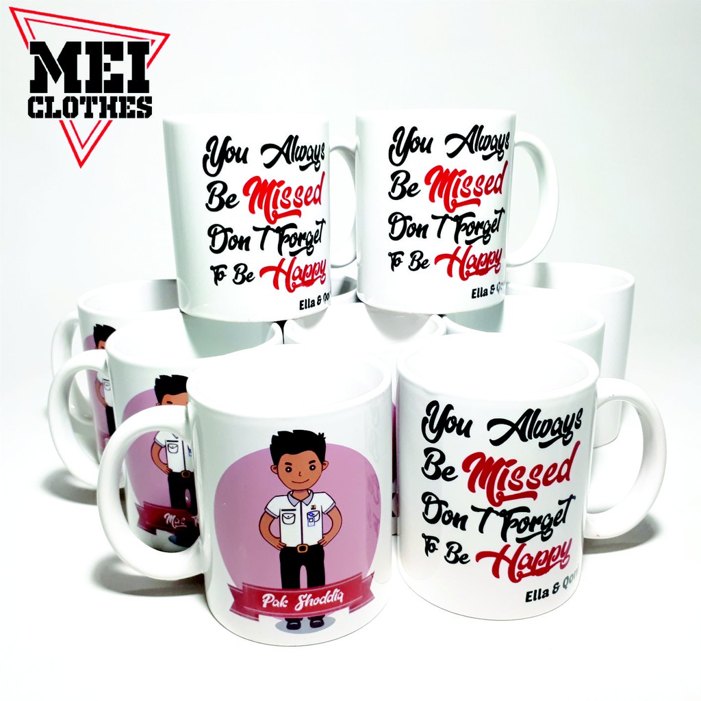 Mug Custom ll Mug wisuda ll Mug Ultah ll Mug Souvenir