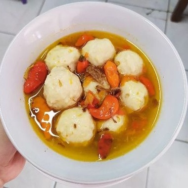 

Bakso Ayam Kuah Taichan Homemade / Baso Ayam Kuah Taichan Homemade