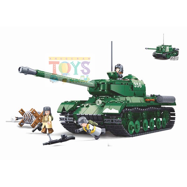 Sluban Army (Battle of Budapest)IS2 Heavy Tank/ISU Tank Destroyer 2in1 M38-B0979