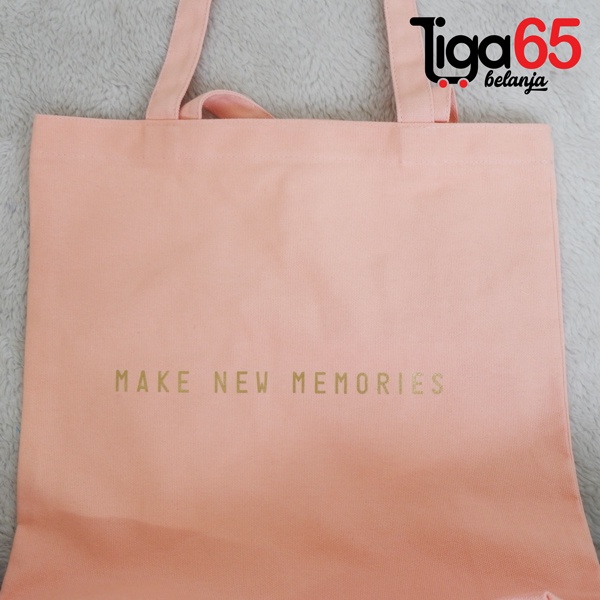 365 BAG #40882 Tas Tangan /  Tas Jinjing Lipat Estetik Bahan canvas Premium XH-MK-DSYS-1