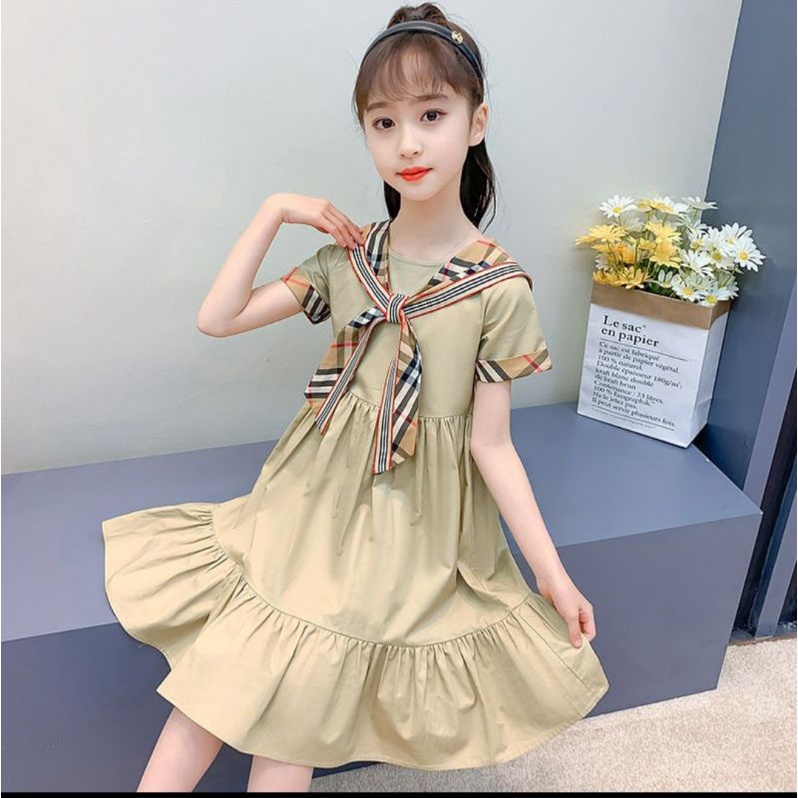 Dress burberry anak