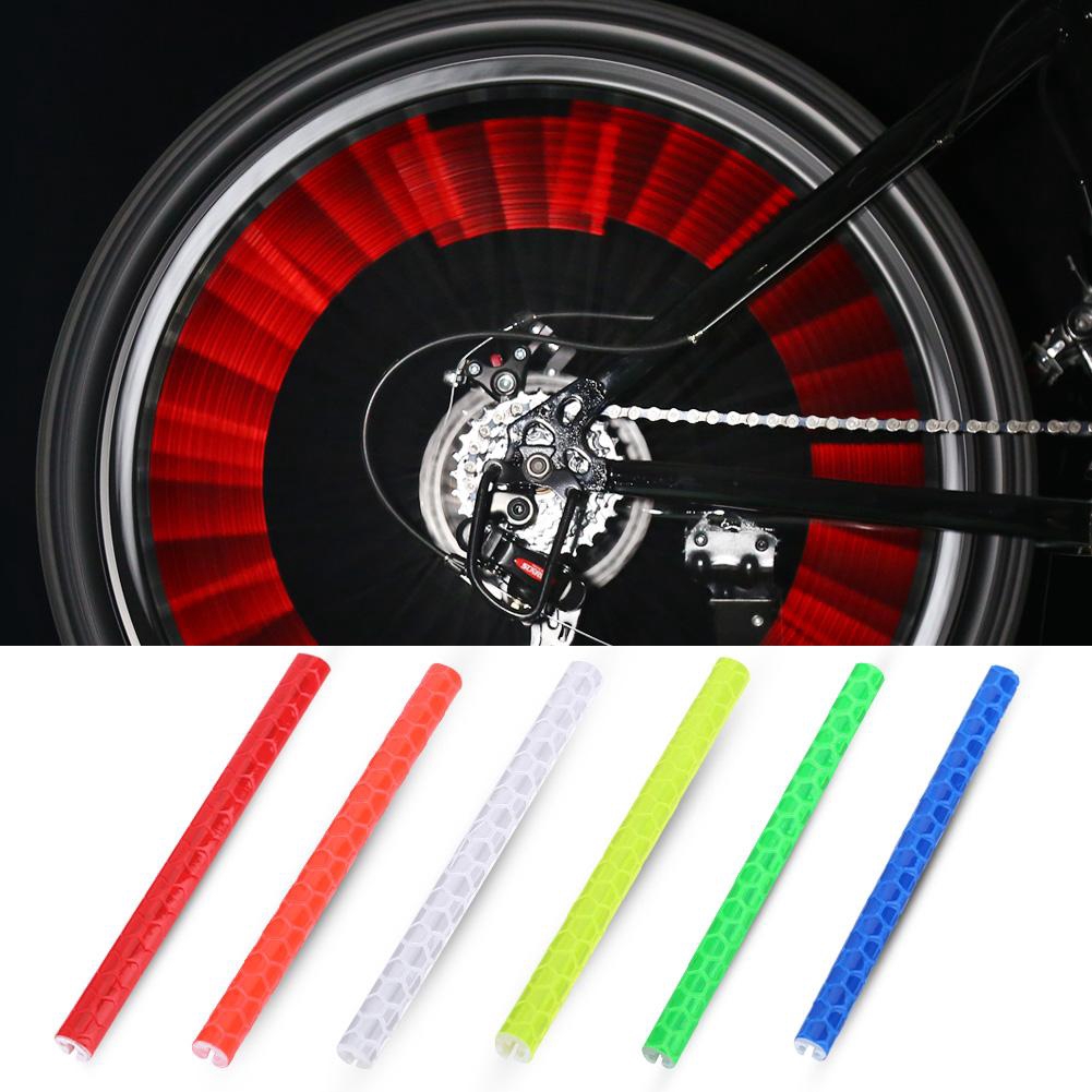 red spoke reflectors