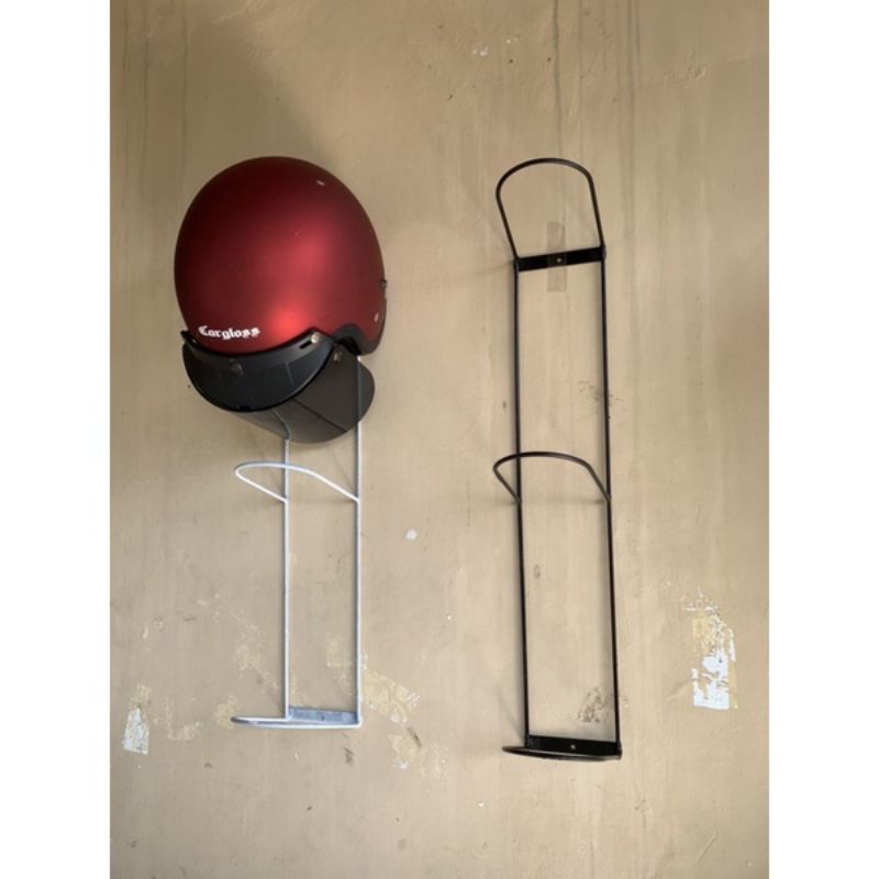 Rak helm/tempat helm susun 3 tinggi 50cm