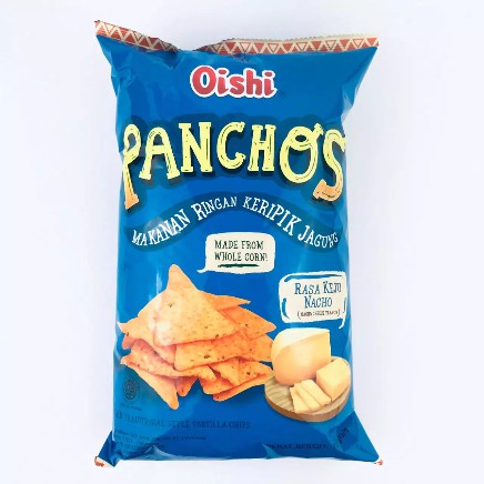 

Oishi Panchos Keju Nacho 145gr Makanan Ringan Jajan