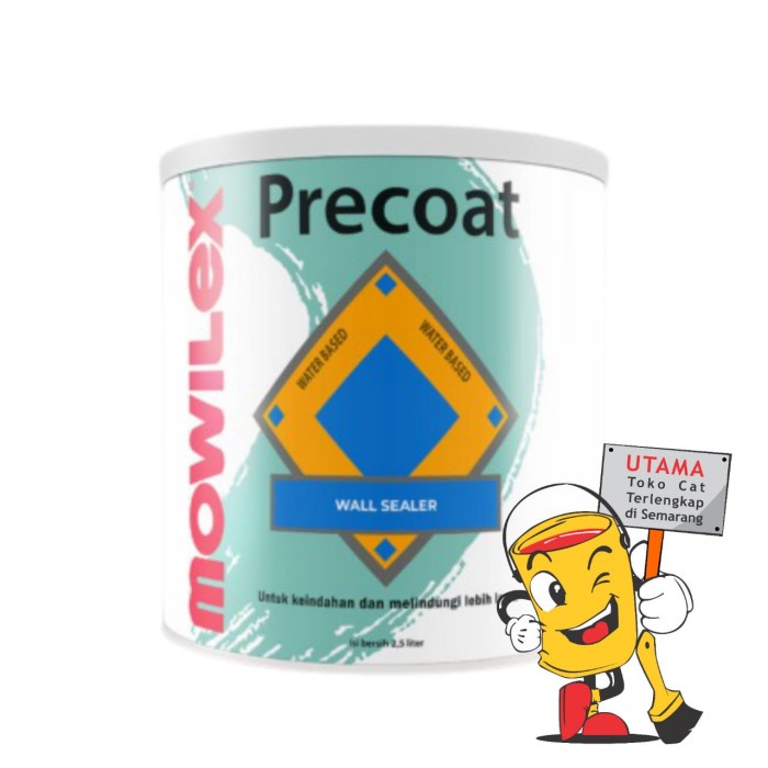 Mowilex Cat Dasar Tembok / Precoat Wall Sealer (water based) 2.5 Ltr