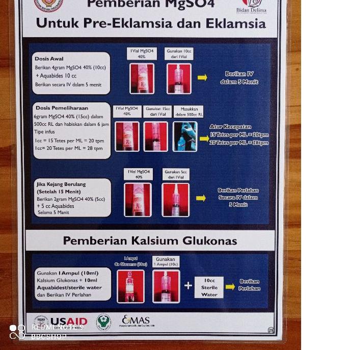 

♖ (29) POSTER PEMBERIAN MGSO4 UNTUK PRE EKLAMSIA harga bersaing