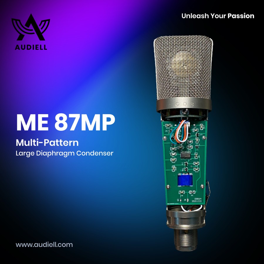 AUDIELL ME87MP ME 87MP Multi Pattern Large Diaphragm Condenser