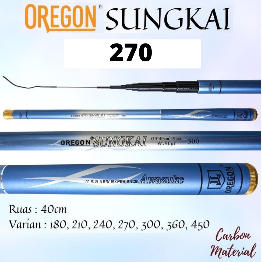 Joran Tegek Oregon Sungkai 270