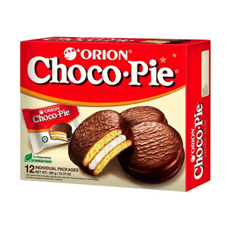 

Delfi Orion Choco Pie 360gr barcode 8936036021790 ISI 12