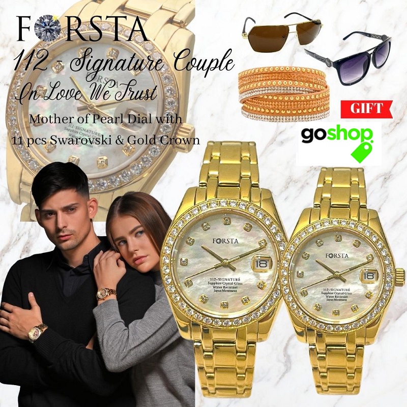 Forsta Signature 112 - Wanita / Pria / Couple Jam Tangan Kesehatan