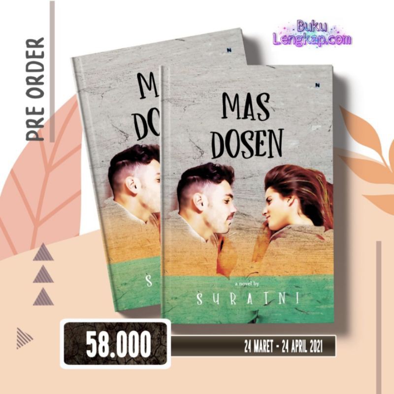 buku novel Mas Dosen - Suratni original