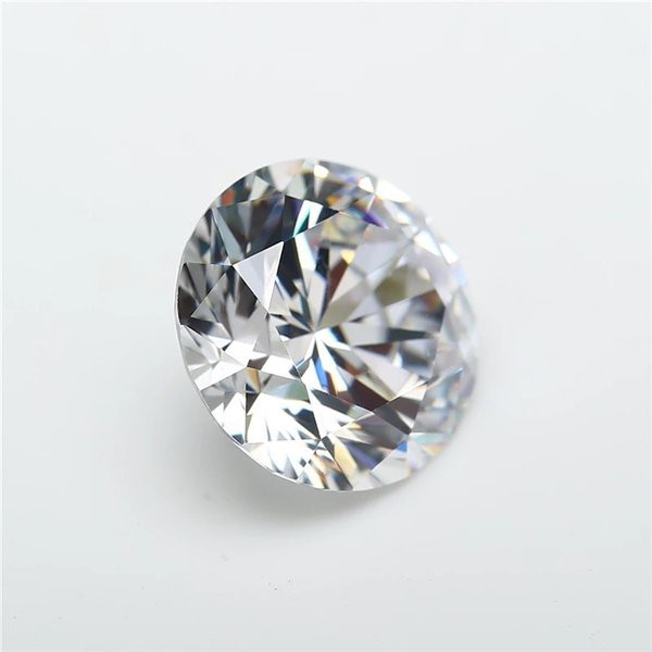 Berlian Moissanite Round Briliant Lostone Premium Quality