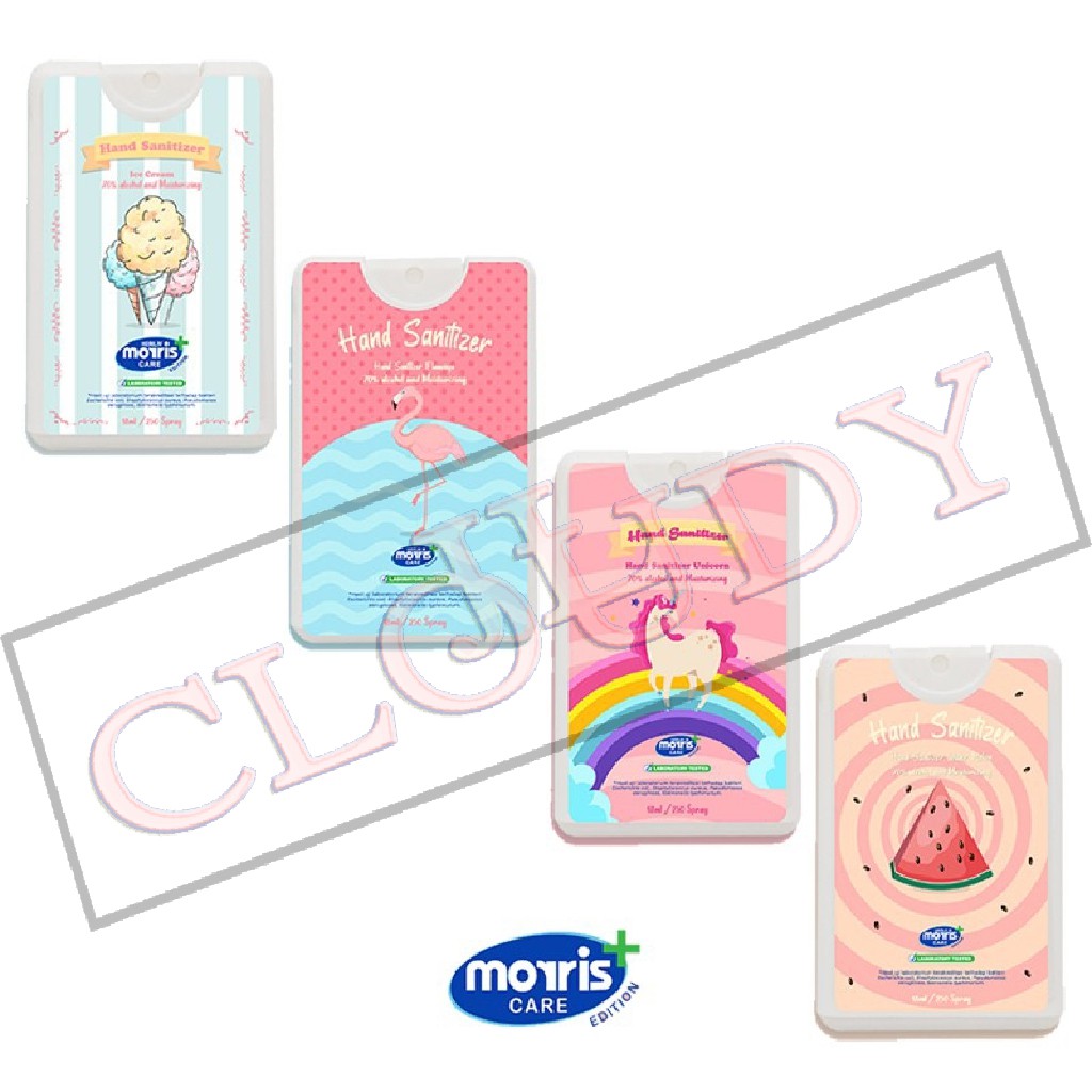 Hand Sanitizer Murah - Morris Care Pocket Girl - 18ML