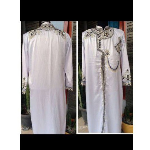 jubah luar pengantin pria bordil