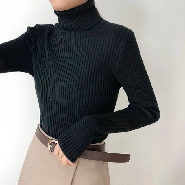 TURTLENECK INNER RAJUT  Shopee  Indonesia