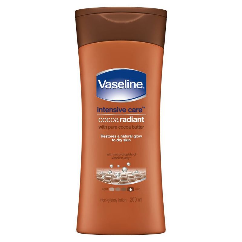 Vaseline Intensive Care Cocoa Radiant 200ML